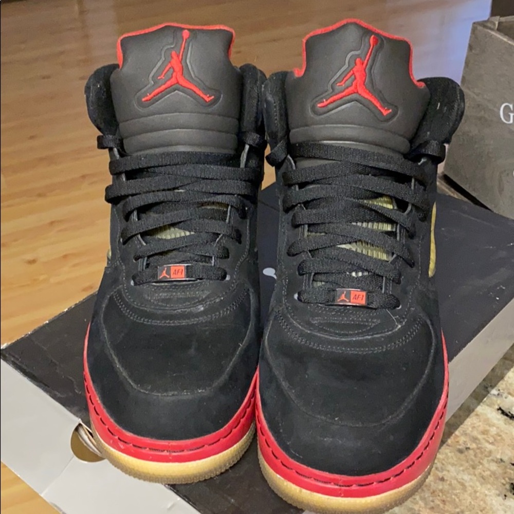 Nike Air Jordan Fusion AJF 5 'Bred' 2007